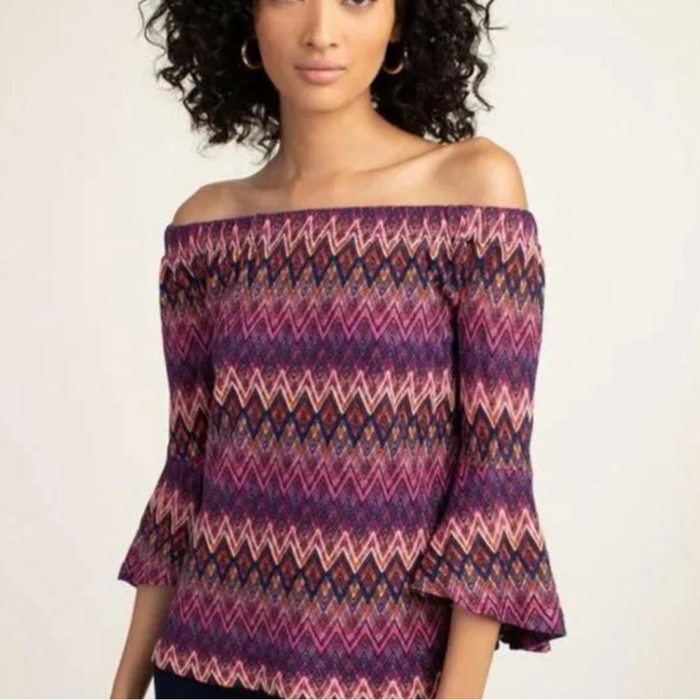 Trina Turk Healdsburg Off Shoulder Top